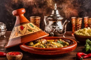 طاجين مغربي تقليدي