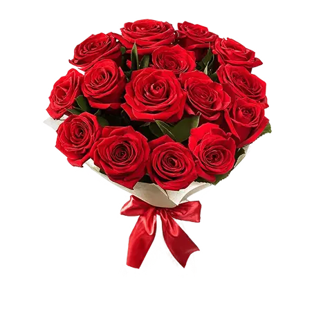 Fresh red rose bouquet for special occasions and romantic gestures