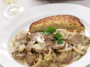 L'Émincé de Bœuf aux Champignons
