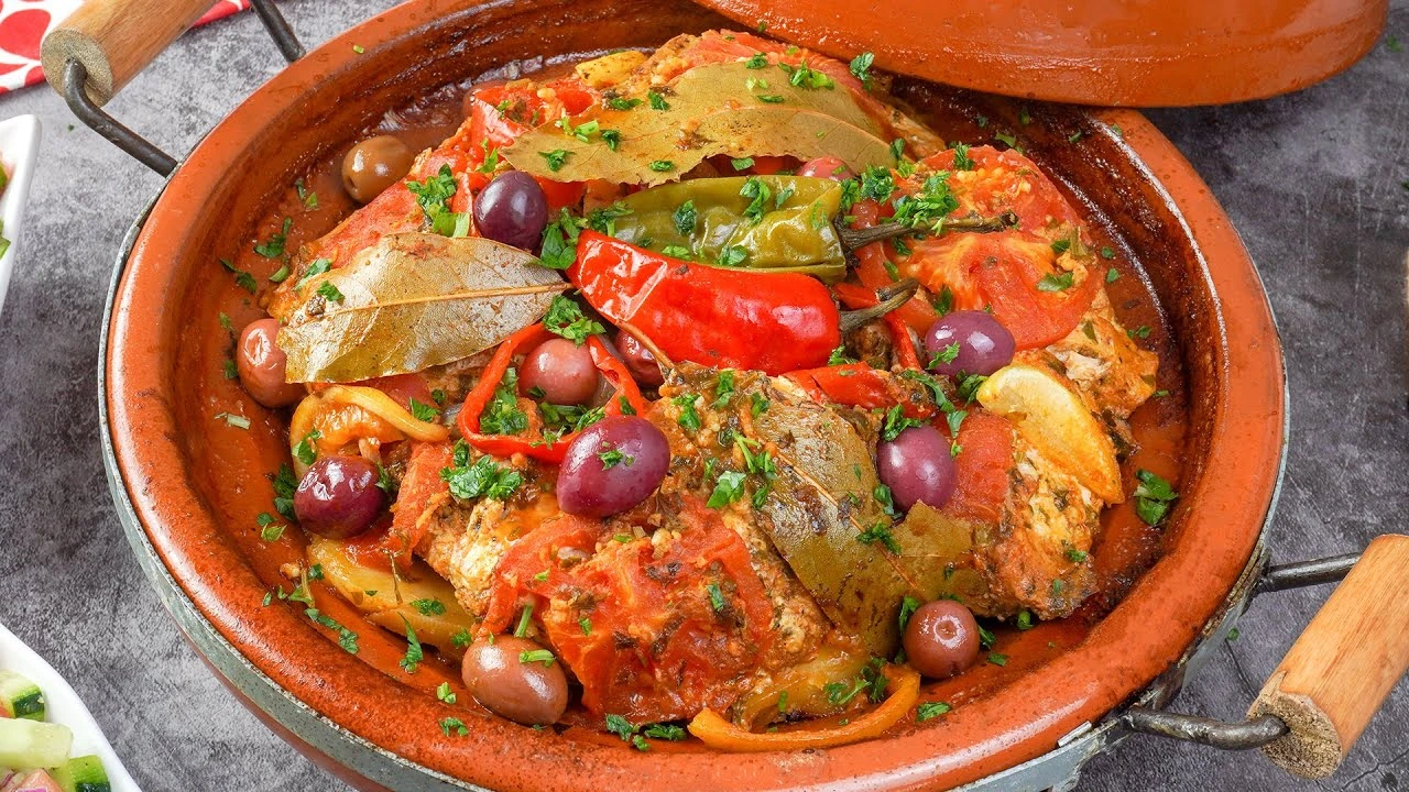 طاجين السمك